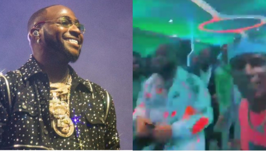 Moment Davido’s Aide Punches Fan Trying To Take Photo With Singer [Watch]