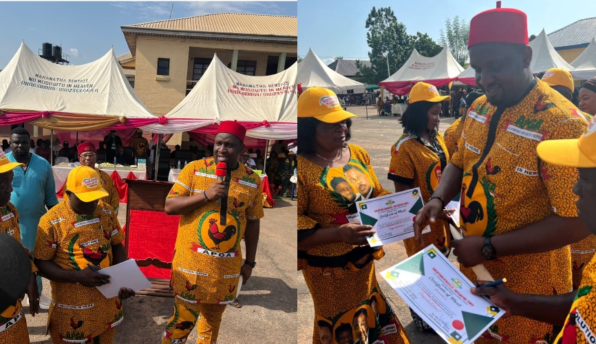 Anambra 2025 : APGA Sets Machinery To Maintain Its Winning Ways; Inaugurates 448 SKI Team