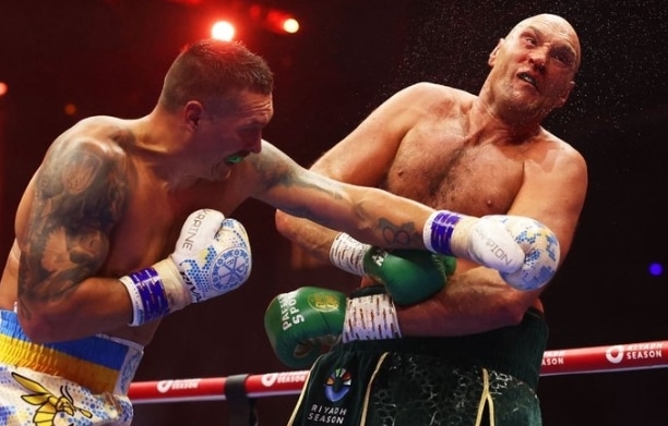 Usyk Rushed To Hospital After Beating Tyson Fury
