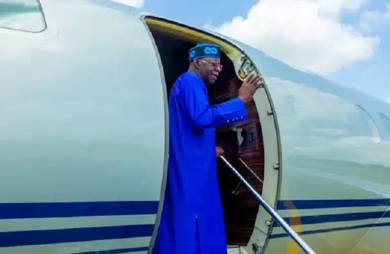 Just In: President Tinubu Arrives In Chad Ahead Of President Mahamat Deby's Inauguration 