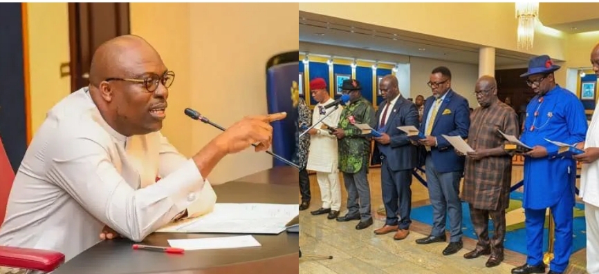 Fubara Shuns Pro-Wike Lawmakers, Swears In Eight Newly-Screened Commissioners