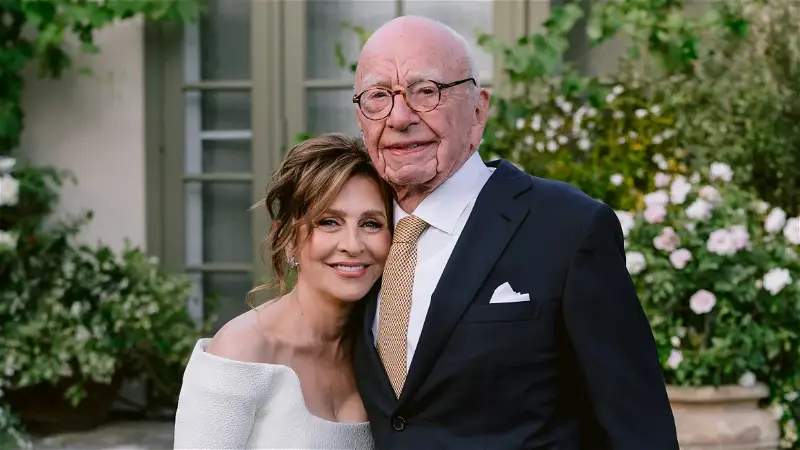 93-yr-old Rupert Murdoch marries Elena Zhukova In Vineyard Wedding