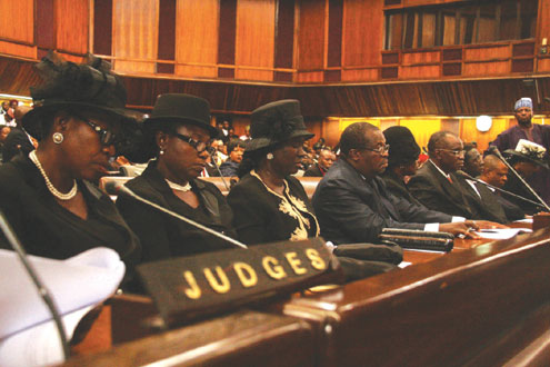 CJN’s Daughter-in-law, Appeal Court President’s Daughter Among Newly Sworn-in Judges