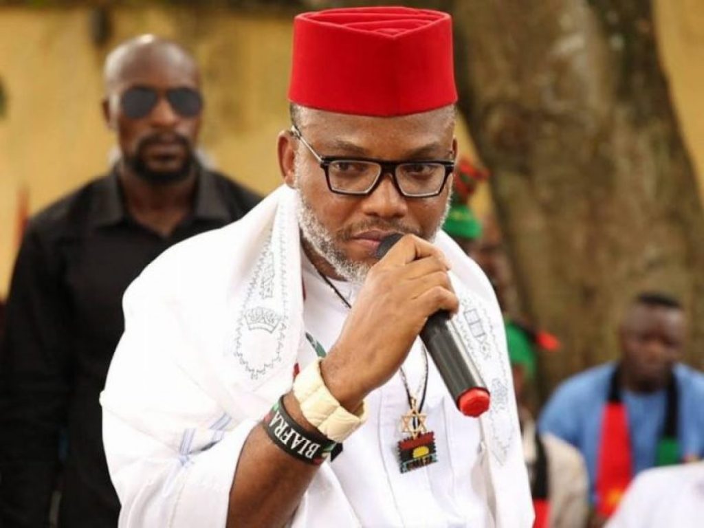 Nnamdi Kanu Calls For Prayer To Avert Too Many Deaths In Igboland