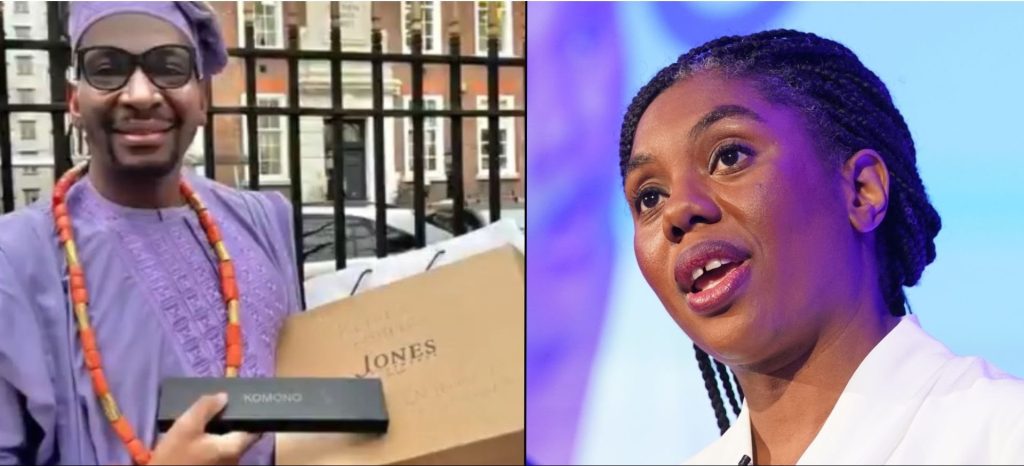 UK-based Nigerian Replaces Shoes, Wristwatch Kemi Badenoch Claimed Nigeria Police Officers Stole From Brother
