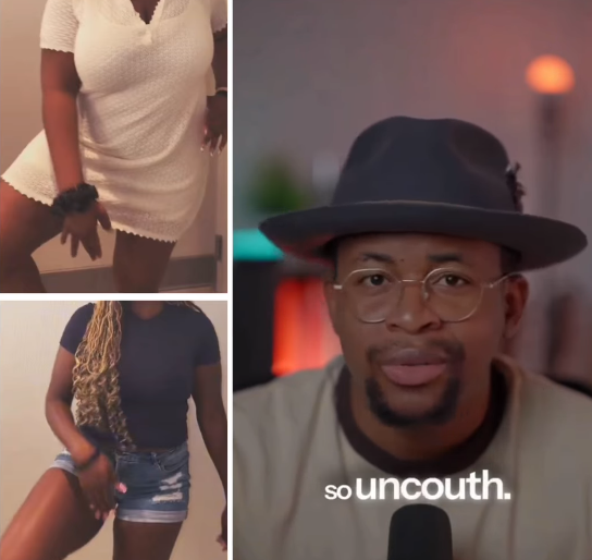 Solomon Buchi Criticises Women Taking Part in Viral Dance Challenge Where They Raise Their Legs
