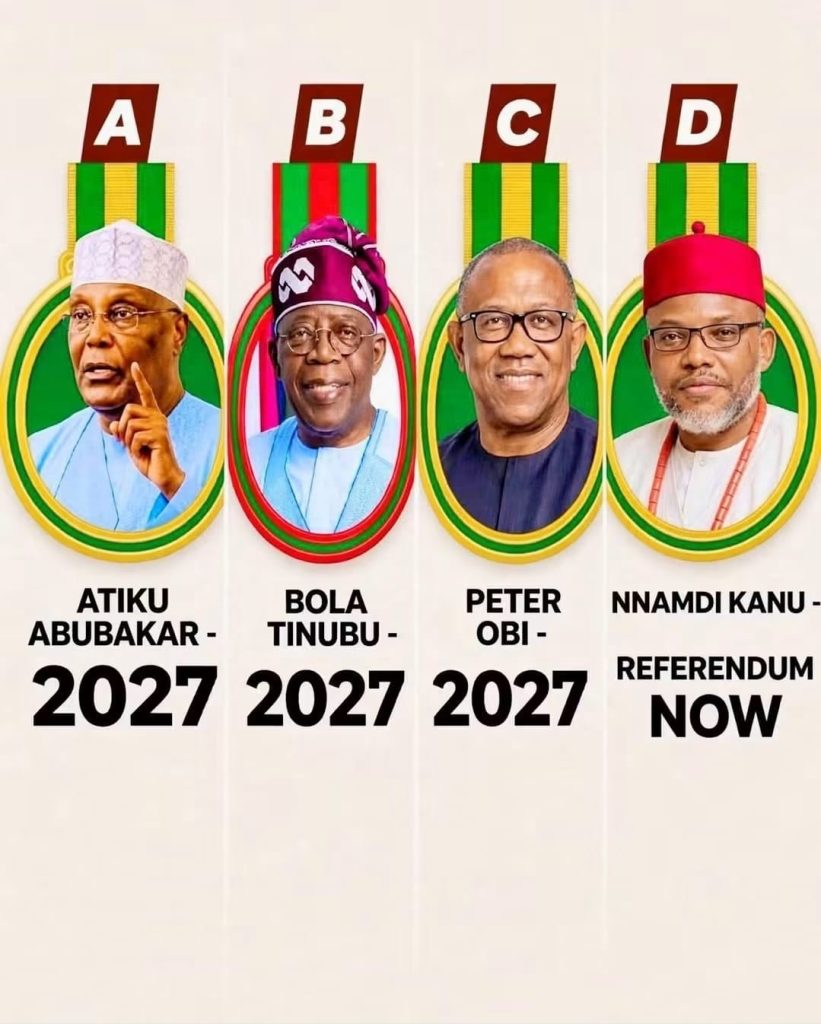 IPOB: 2027 Election Is No Substitute for a Referendum — Let the Peoples Decide
