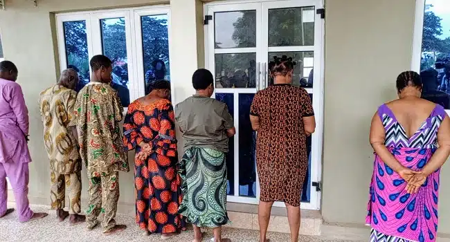 Six Children Die in Captivity as Police Rescue 17, Arrest Seven in Oyo Trafficking Investigation