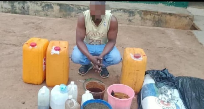 Ondo Police Arrest Suspected Producer Of K!ller Herbal Drinks