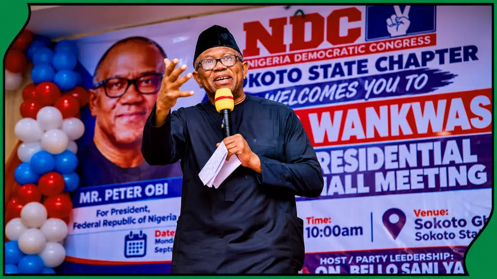 NDC Has Not Yet Accepted Peter Obi As Its Presidential Candidate 