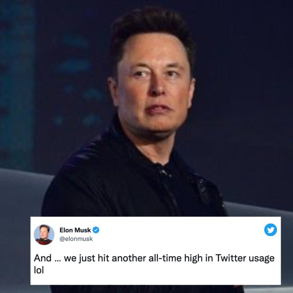 Amidst #GoodbyeTwitter Hashtag, Musk Claims Platform Hits All-time High