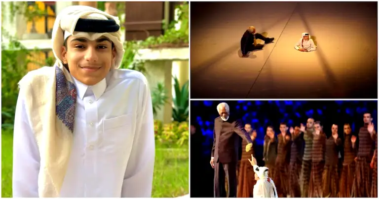 Read about Ghanim Al Muftah, Qatari youth icon who shined at Qatar 2022 opening ceremony