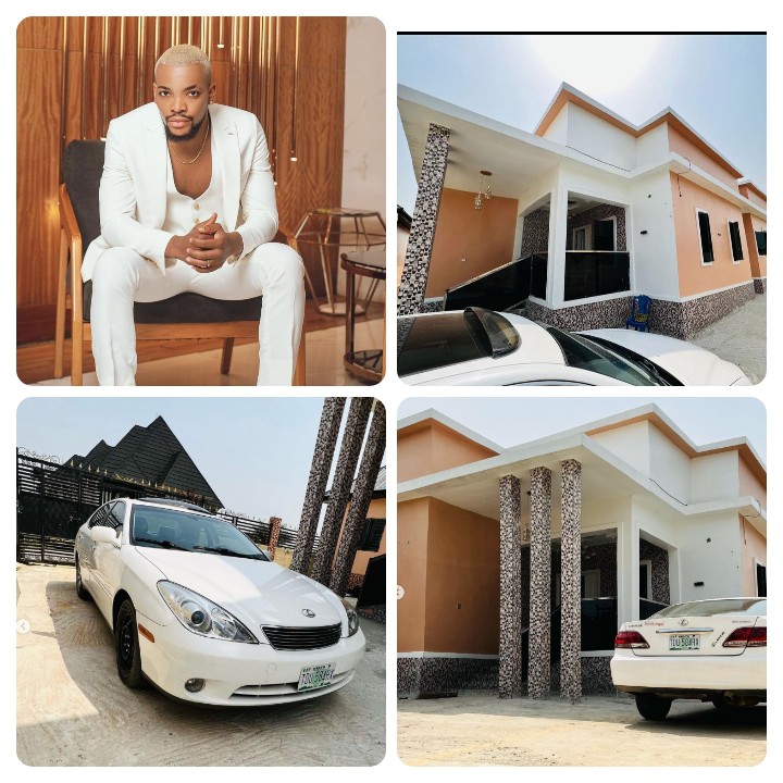 #BBNaija’s Kess Gifts His Parents House, Car