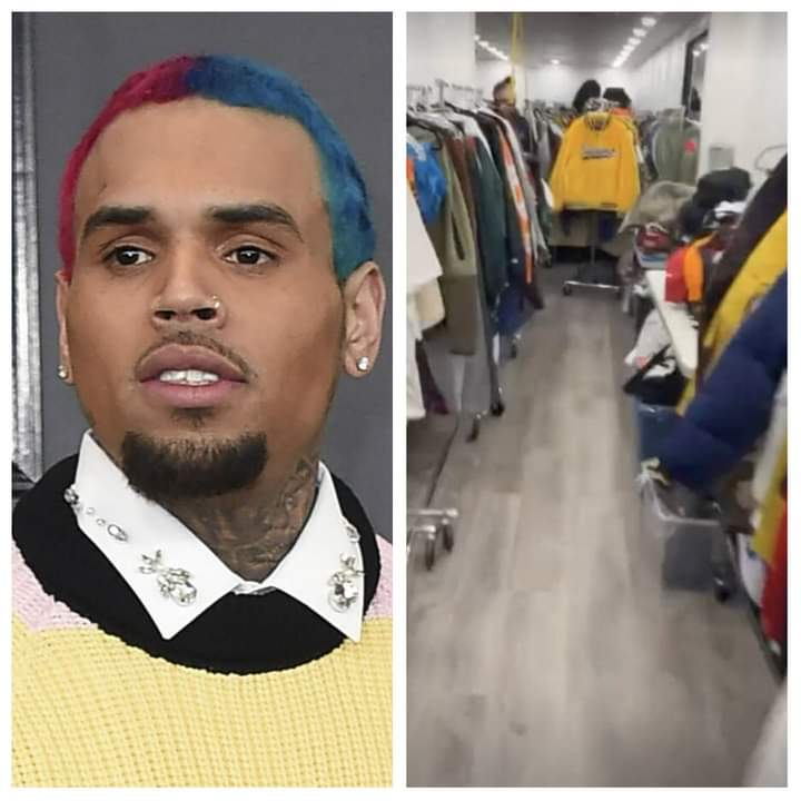 Photos: Chris Brown Flaunts 'Department Store' He Built For His Clothes