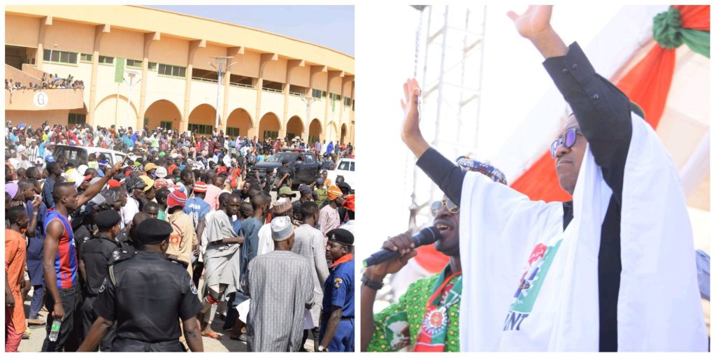 Photos: See Massive Turnout Of Obi's Rally At Katsina, Buhari's Home State