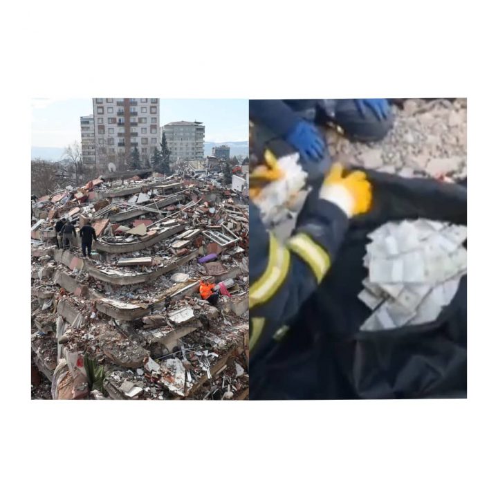 Rescue Teams Find $2 Million Cash Belonging To One Of The Earthquake Victims In Turkey