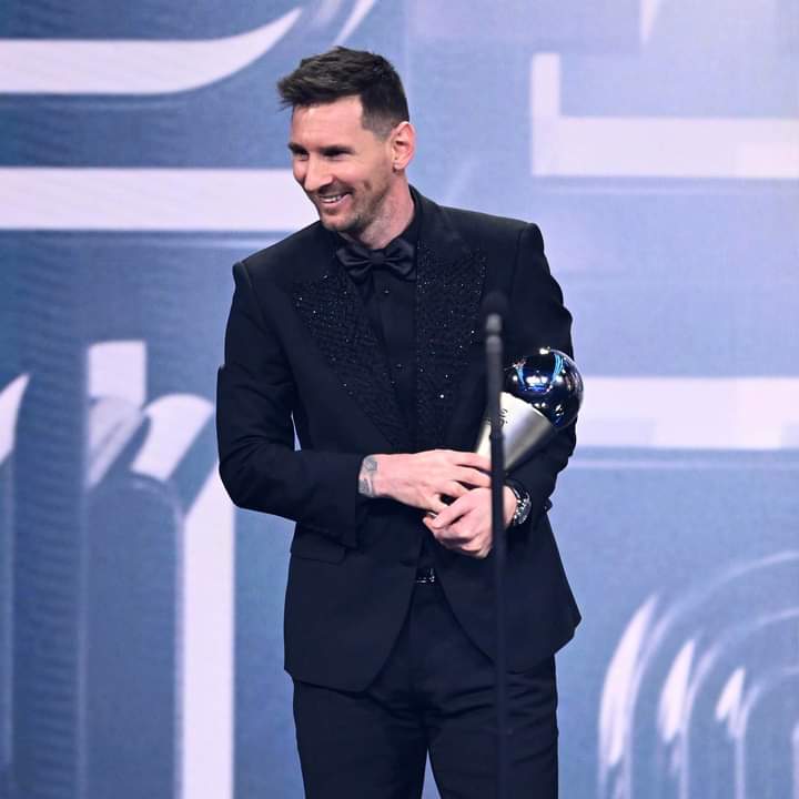 Lionel Messi wins Best Fifa Men’s Player of the Year award