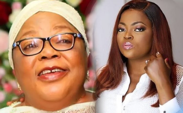 Funke Akindele Loses mum