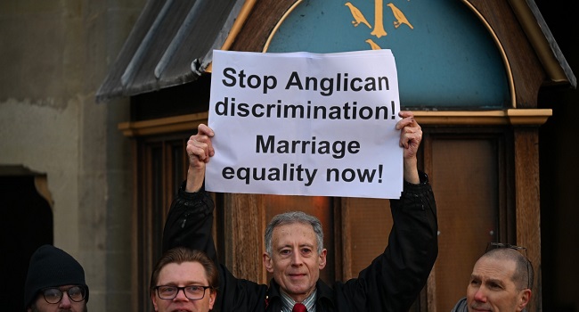 Church Of England Votes To Offer Blessings To Same-Sex Couples