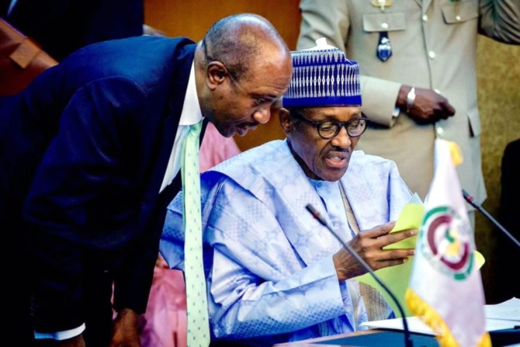 Breaking: Buhari In Closed-Door Meeting With Emefiele Amid Naira Swap Crisis 