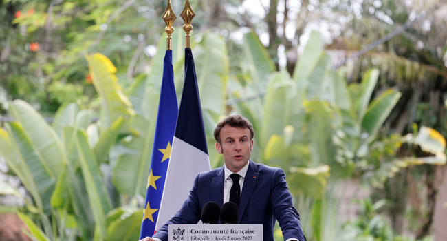 Emmanuel Macron In Gabon  Says Era Of French Interference In Africa Is Over