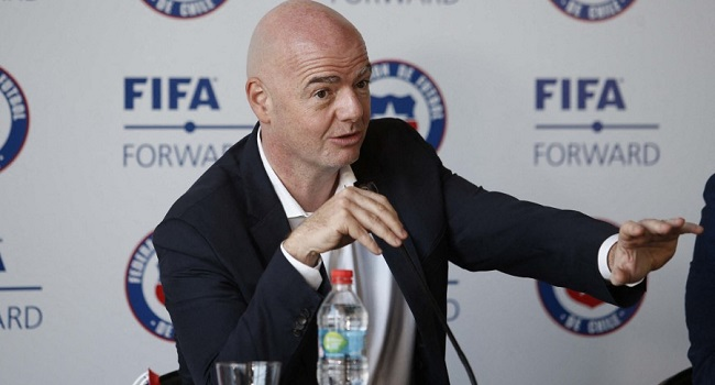 Unopposed Infantino Re-Elected As FIFA President Until 2027