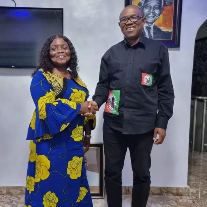 Peter Obi Endorses Rivers State Labour Party Gubernatorial Candidate, Beatrice Itubo