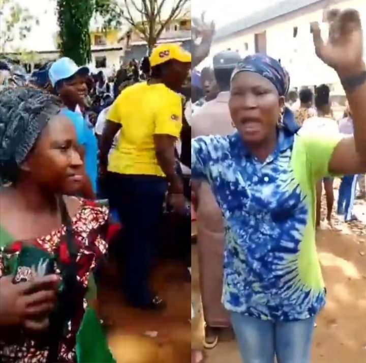 Ikorodu Women Vow Not To Vote Next Saturday If They Are Not Paid For Voting During The Presidential Election (Video)