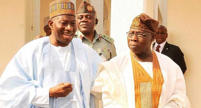 Jonathan Sends Heartwarming Message To Obasanjo