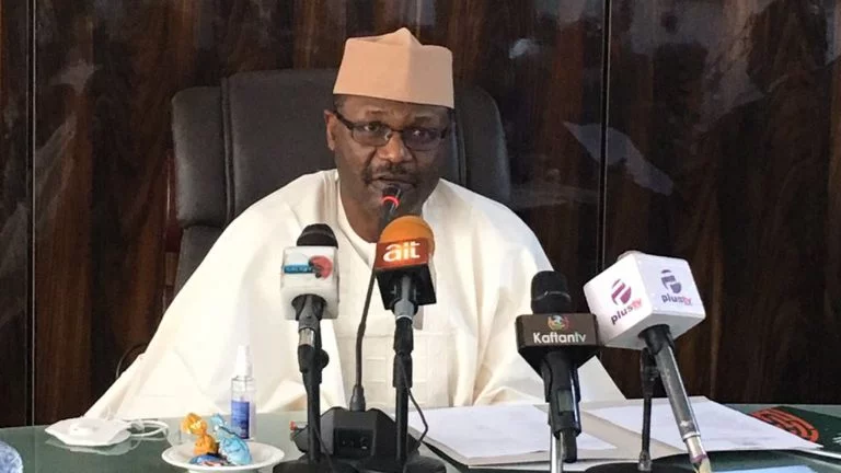 INEC Chair, Mahmood Yakubu Threatens To Drag PDP To Court For Defamation