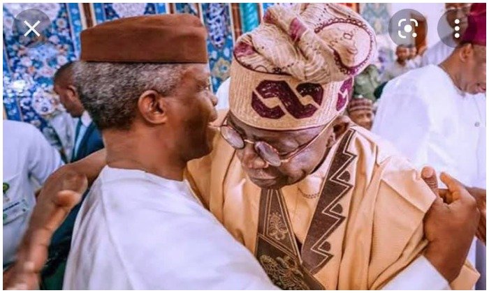 VP Osinbajo Congratulates President-Elect, Tinubu [PICS]