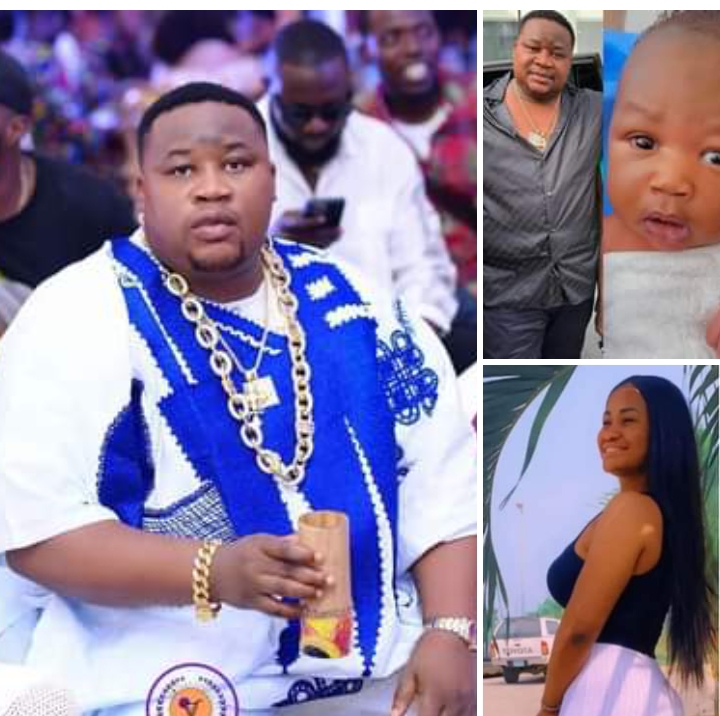 Kenyan Lady Releases Photo Of Baby She Allegedly Had For Nigerian Socialite, Cubana Chief Priest, After He Denied Being The Father