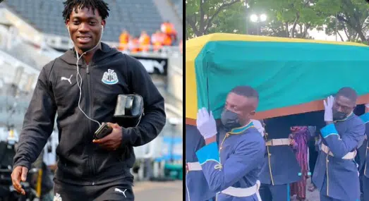 Christian Atsu Laid To Rest In Accra (Photos)