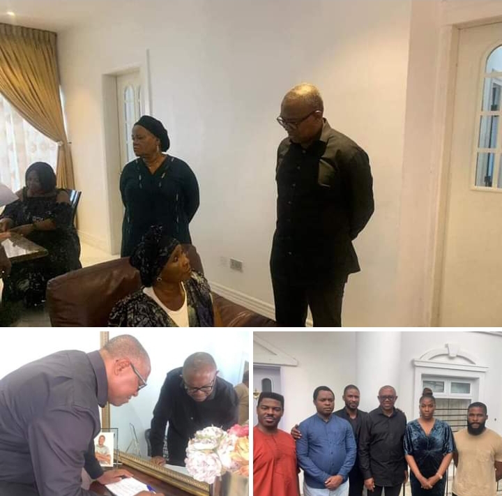 Peter Obi Visits Family Of Late Imo Labour Party Governorship Aspirant