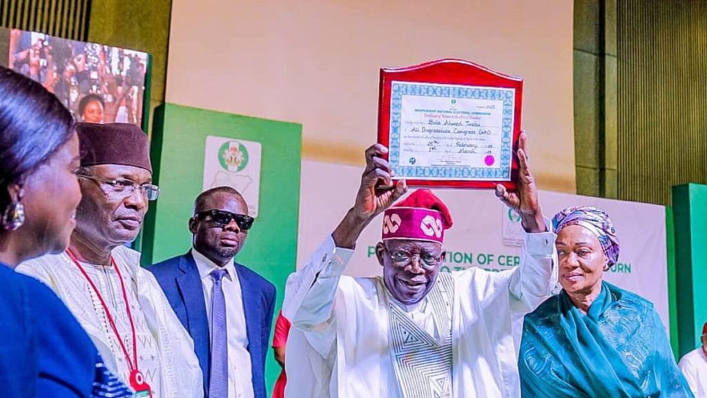 “Certificate that will be returned when data speaks” — Oby Ezekwesili reacts to Certificate of return issued to Tinubu by INEC