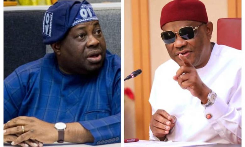 “Politics not done on TV” – Wike mocks  Dele Momodu