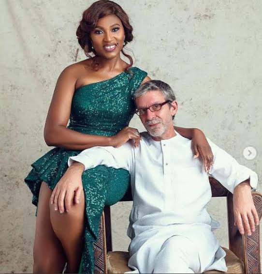 Actress Ufuoma McDermott, Husband Mark 13th Wedding Anniversary