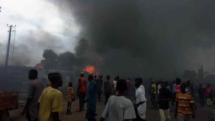 Fire Guts Tanker In Plateau [Photos]