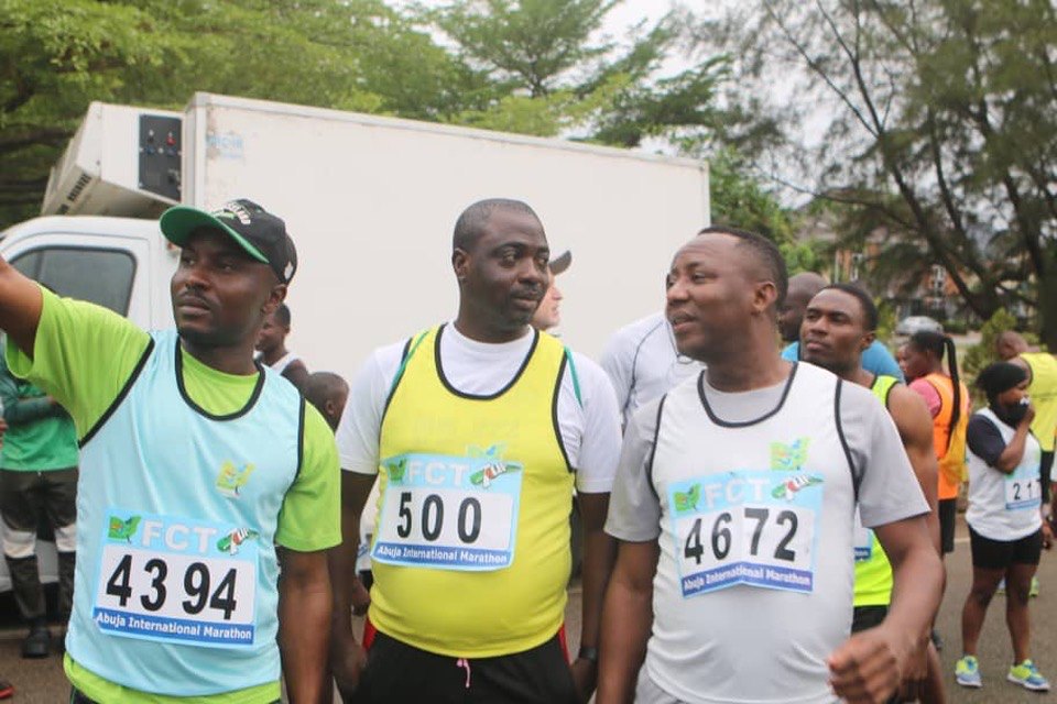 Sowore, Others Participate In Abuja Marathon [Photos]