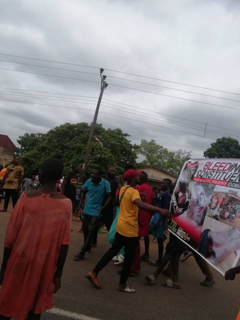 Just In: Heavy Protest Rocks Benue Over Incessant Killings By Herdsmen [PHOTOS]