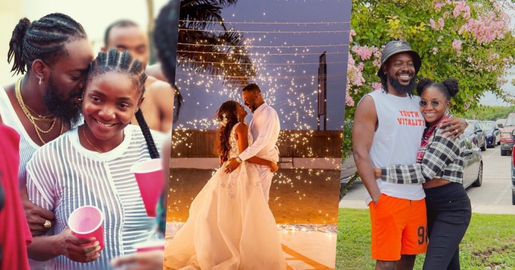 Adekunle Gold gifts wife, Simi customized diamond chain as birthday present