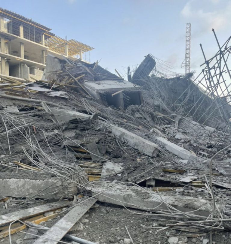 Update: One Confirmed Dead In Banana Island Building Collapse