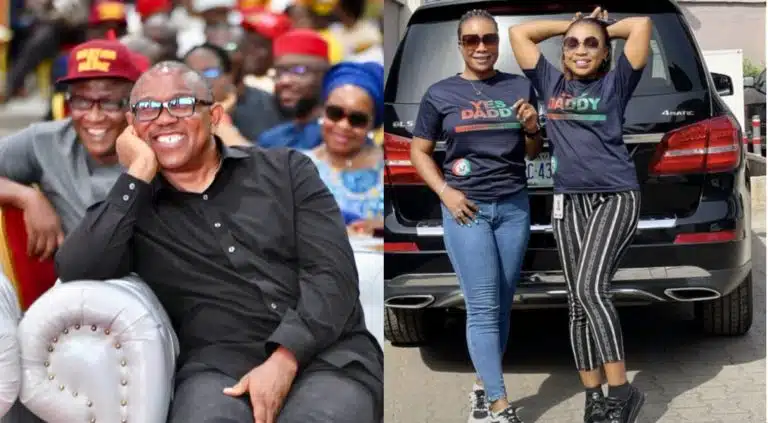 Peter Obi: Netizens Reacts As ‘Obidient’ Youths Rock ‘Yes Daddy’ T-Shirts