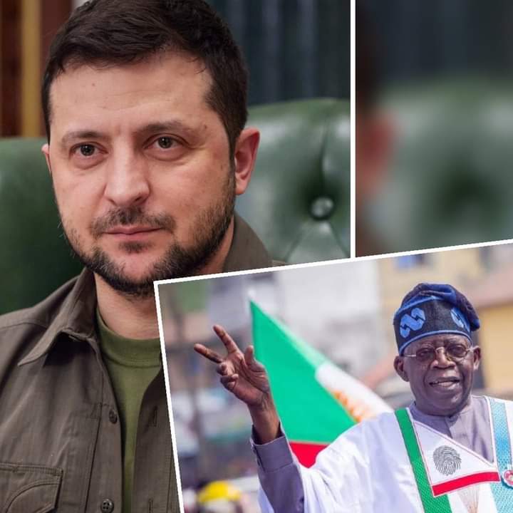 Ukrainian President, Zelenskyy Congratulates Tinubu, Invites Him On Official Visit To Ukraine