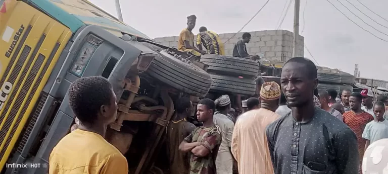 Breaking: Tension In Suleja As Truck Rams Into Mosque, Traps Worshippers
