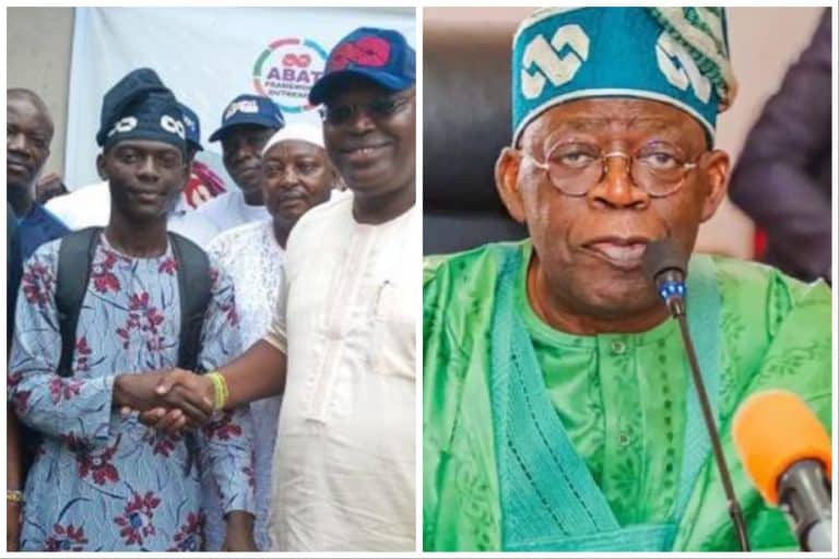 An Unemployed Graduate Who Rode Bicycle From Katsina To Lagos To Celebrate Tinubu's Victory Fails To Meet Tinubu