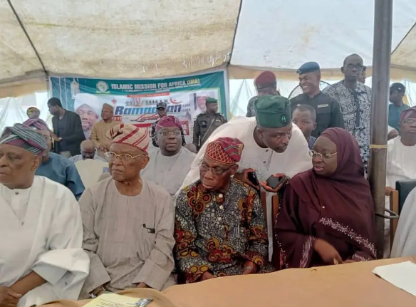 Osinbajo, Obasanjo, Others Attend Ajibola’s Burial Ceremony [Photos]