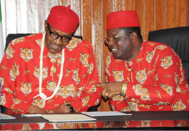 Umahi Names Ebonyi Airport After Buhari As He Confirms Commencement of Flight Operation