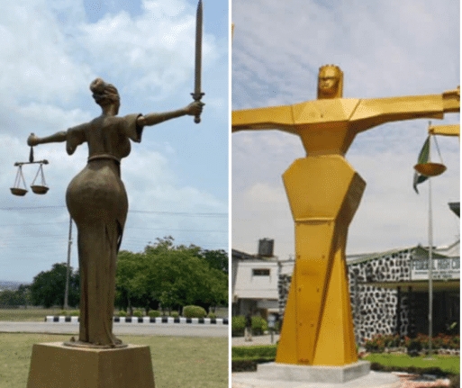 New’ Nigeria’s Symbol Of Justice Draws Reactions On Social Media [Photos]