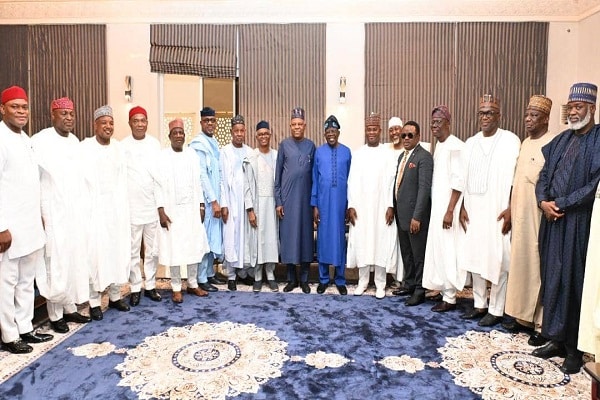 Checkout List Of APC Governors Who Attended Meeting With Tinubu